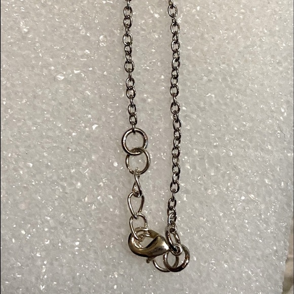 Silver Rounded Diamond Hand Chain - Picture 3 of 6